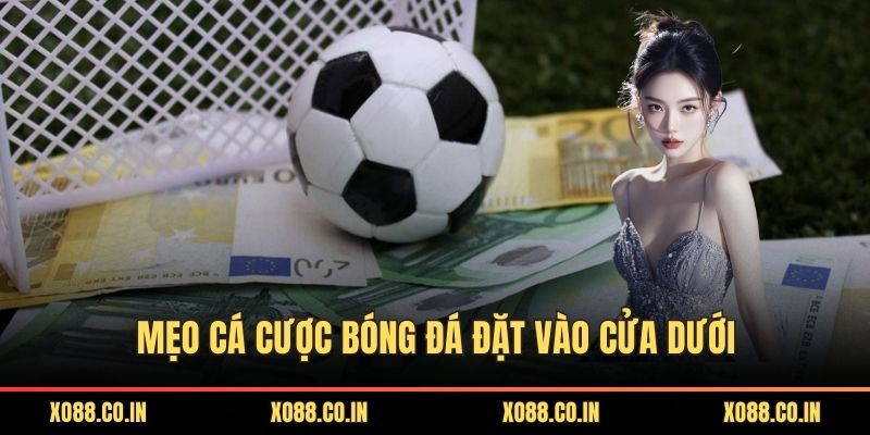 Mẹo cá cược bóng đá đặt vào cửa dưới 